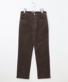 自由区 【洗える】リブレスコール ストレートパンツ