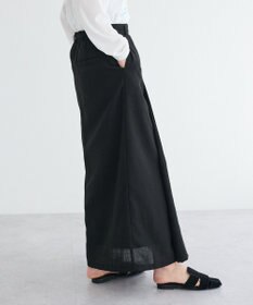 CRAFT STANDARD BOUTIQUE リネンライクラップ風スカート