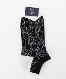 23区GOLF 【MEN】ロゴアンクルソックス