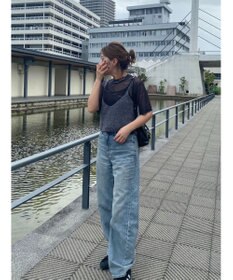 Green Parks ロゴ入りチュールトップス