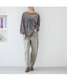MODE ET JACOMO <carino>【レイン対応】スクエアトゥローヒールブーツ