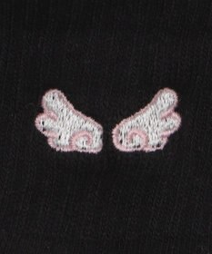 WEGO 刺繍アンクルパイルソックス