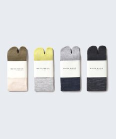 WHITE MAILS 【UNISEX】PAPER COLOR BLOCK 足袋ソックス