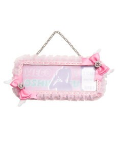 WEGO 【痛バ＆推し活グッズ】エンジェルリボンホロチケホルダー