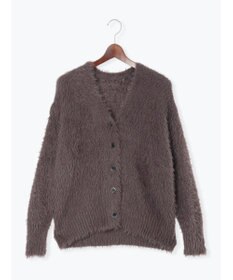 Te chichi シャギーVネックカーディガン