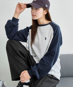 WEGO USPOLOだぼそでカラーロンT