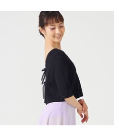 Chacott 【ノーソーイングニット】2wayメッシュニットボレロ