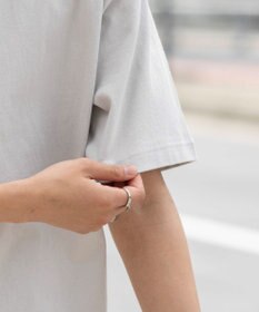 WEGO 【ユニセックス着用ITEM/MLサイズ展開】フェイクレイヤードキーネックT（SS）