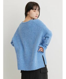 AMERICAN HOLIC ＭｉｘヤーンＶネックニットプルオーバー