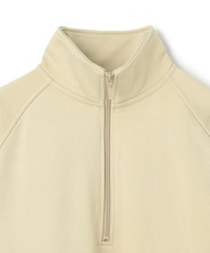 UNFILO MENS 【男女兼用】ナイロン裏毛 ハーフジップ