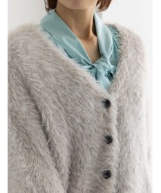 Te chichi シャギーVネックカーディガン