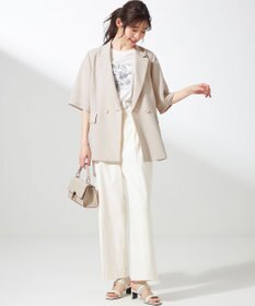 ANY SIS 【接触冷感・速乾・UVカット・洗える】スイートクール ジャケット