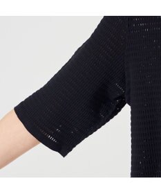 Chacott 【ノーソーイングニット】2wayメッシュニットボレロ