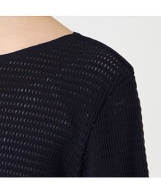 Chacott 【ノーソーイングニット】2wayメッシュニットボレロ