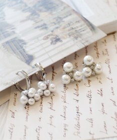 Tiaclasse 【選べる２タイプ・金属アレルギー対応】フルーツパールピアス