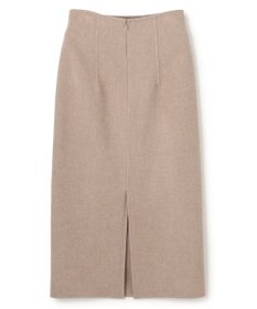 BEIGE， BOW / ウールリバー Iラインスカート