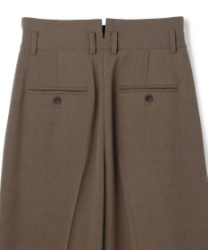 uncrave ドライタッチトロ ワイドトラウザー