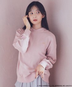 earth music&ecology マイメロディ＆クロミ／ｅａｒｔｈ　耳付きフーディー