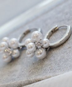 Tiaclasse 【選べる２タイプ・金属アレルギー対応】フルーツパールピアス