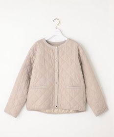 ANY SIS S 【洗える】レディトリミングキルト ブルゾン