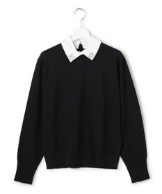 23区 【先行予約/WEB&一部店舗限定】ビジューデザイン 2WAY ニット