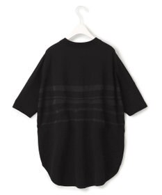 ICB L 【接触冷感・洗える】 VIS/NYハイゲージ シアーボーダープルオーバー