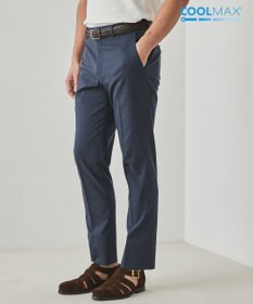 GOTAIRIKU 仕事で着られる綿パン【吸水速乾/ストレッチ/折り目加工】クールマックスコットンパンツ_ノータック（25年モデル）