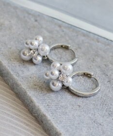 Tiaclasse 【選べる２タイプ・金属アレルギー対応】フルーツパールピアス