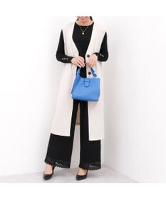 UNBILLION カシュカシュ cachecache / ベルトフラップメッシュハンドル2wayトート