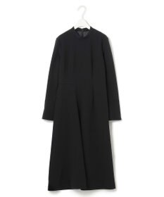 ICB 【洗える・ブラックフォーマル】 TaPeダブルクロス フレアワンピース