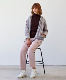 23区GOLF 袖コンシャスで華やかさを添えて◎【23Fondation/WOMEN】タートルネック カラーニット