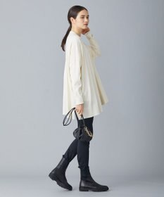 ICB 【洗える・WEB限定カラーあり】 ヴィスコースワイド カーディガン