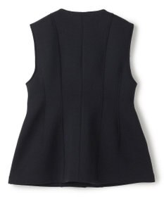 UNFILO L 【VERY×UNFILOコラボ】BEAUTY FORM JERSEY+ ペプラムジレ