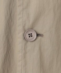 JOSEPH HOMME 【LEON 掲載】ブライトナイロンシャンブレー 　シングルブレストスプリングコート