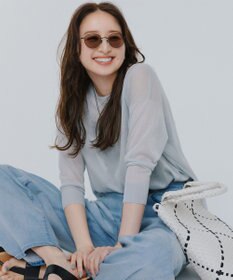 23区 【Oggi3月号掲載】メッシュ スクエア トートバッグ