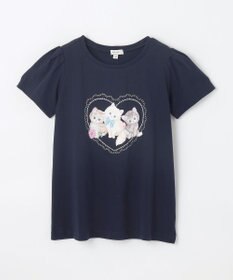 ANY KIDS ネックレス付き ネコTシャツ