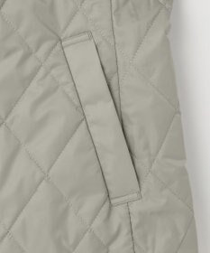 J.PRESS LADIES L 【洗える】スパンライクナイロンタッサー フーデット コート