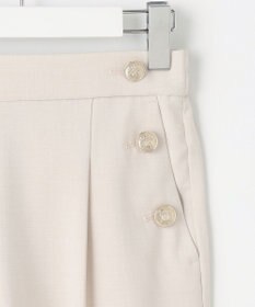 Feroux 【洗える】マリンテーパードパンツ