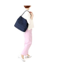 IBIZA バケーロ　ロゴデニム　セミショルダーバッグ