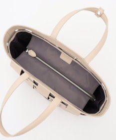 Y'SACCS 【リサイクルレザー】メッシュかごバッグ　large