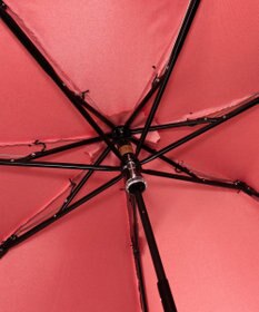 AURORA JILL STUART ジル スチュアート バイカラー柄 雨傘（折り畳みミニ傘）