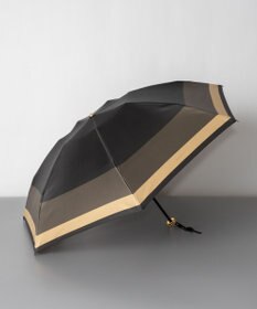 AURORA JILL STUART ジル スチュアート バイカラー柄 雨傘（折り畳みミニ傘）
