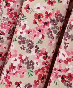 組曲 ニュアージュフラワープリント スカート