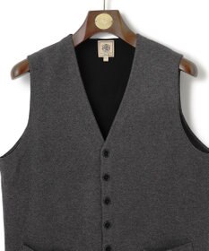 J.PRESS MEN 【KING SIZE】【ストレッチ性 / イージーケア】【FLEX YARN】ハイゲージニットベスト
