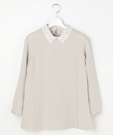 J.PRESS LADIES S 【セットアップ対応・2way】セラテリーダブルクロス ブラウス