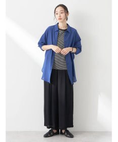 earth music&ecology レーヨンクレープイージーパンツ