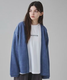 WEGO 【ユニセックス着用アITEM/２点SET】フェイクスウェードアンサンブルカーディガン