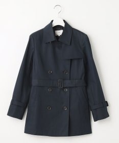 23区 コットンポリエステルギャバジン トレンチコート