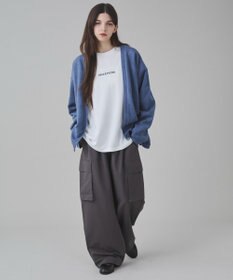 WEGO 【ユニセックス着用アITEM/２点SET】フェイクスウェードアンサンブルカーディガン