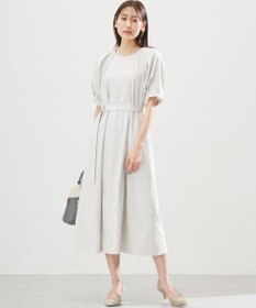 組曲 L リネンレーヨン ワンピース